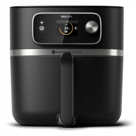 Frytkownica Philips Czarna Ovi Hd9880/90 Z Termometrem Technologia Airfryer