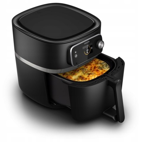 Frytkownica Philips Czarna Ovi Hd9880/90 Z Termometrem Technologia Airfryer