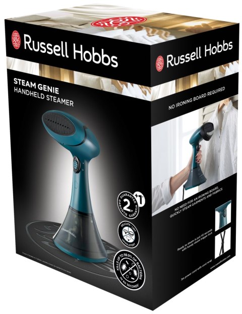 Parownica Russell Hobbs Steam Genie 1800W 28G/Min Zbiornik 200Ml 3 Nakładki