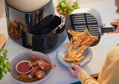 Philips Airfryer Hd9270/90 6.2L 2000W - Zdrowe Smażenie Obiad Z Rapid Air