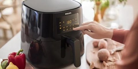 Philips Airfryer Hd9270/90 6.2L 2000W - Zdrowe Smażenie Obiad Z Rapid Air