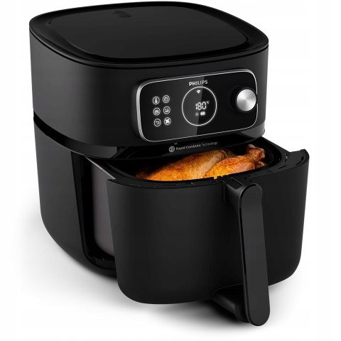 Philips Airfryer Xxl Hd9876/90 - Beztłuszczowe Smażenie I Duża Pojemność