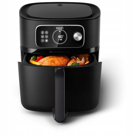 Philips Airfryer Xxl Hd9876/90 - Beztłuszczowe Smażenie I Duża Pojemność