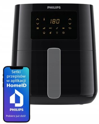 Philips Ovi Hd 9252/70 Airfryer: Frytkownica Beztłuszczowa Rapid Air Czarna