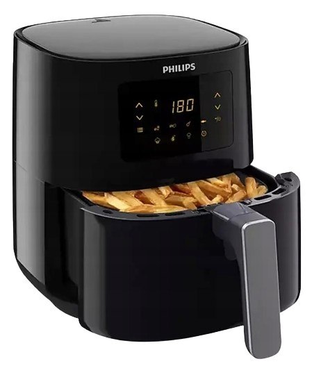 Philips Ovi Hd 9252/70 Airfryer: Frytkownica Beztłuszczowa Rapid Air Czarna