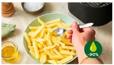 Philips Ovi Hd 9252/70 Airfryer: Frytkownica Beztłuszczowa Rapid Air Czarna