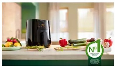 Philips Ovi Hd 9252/70 Airfryer: Frytkownica Beztłuszczowa Rapid Air Czarna