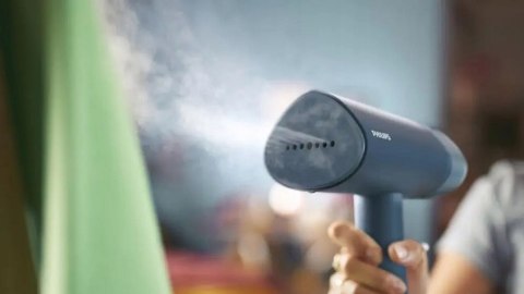 Ręczna Parownica Philips Steamer 1000W 20G/Min Odświeżanie Bakterii Ubrań