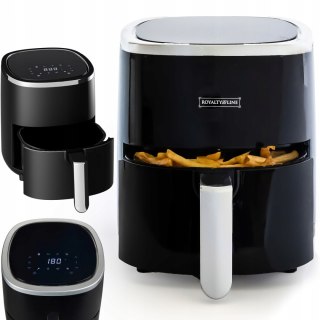 Royalty Line Air Fryer 1200W 3.5L 8 Programów, Zdrowe Smażenie Bez Tłuszczu