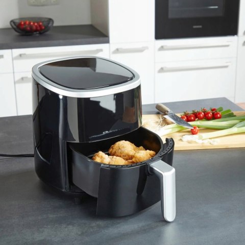 Royalty Line Air Fryer 1200W 3.5L 8 Programów, Zdrowe Smażenie Bez Tłuszczu