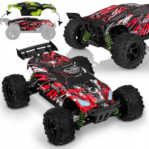 Samochód Zdalnie Sterowany Rc 4X4 45Km/H, 2 Obudowy, 40Min Jazdy
