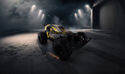 Zdalnie Sterowany Samochód X-Rally 2.0, 25 Km/H, 100M Zasięg, 3+ Lat Żółty