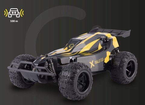 Zdalnie Sterowany Samochód X-Rally 2.0, 25 Km/H, 100M Zasięg, 3+ Lat Żółty