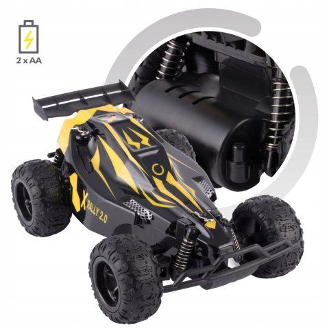 Zdalnie Sterowany Samochód X-Rally 2.0, 25 Km/H, 100M Zasięg, 3+ Lat Żółty