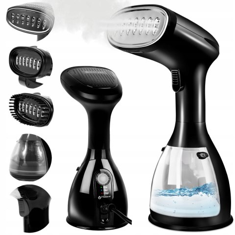 Żelazko Parowe Parownica Maltec Hds5000w 1500W Steamer 7W1 Akcesoria Klips