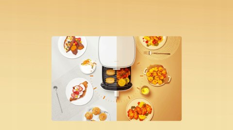 Xiaomi Smart Air Fryer Pro 4L Biały - Zdrowe Smażenie, Nowoczesny Design