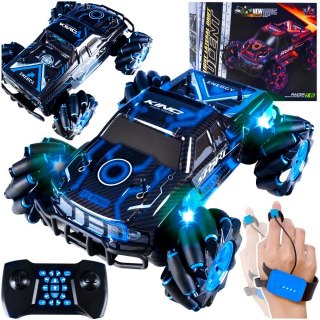 Auto Rc Zdalnie Sterowane 4X4 Drift 20Km/H, Piloty, Gesty, Transformacja