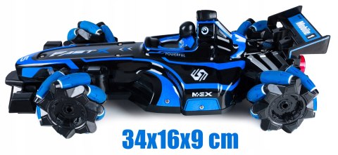 Auto Samochód Rc 4X4 Drift Zdalnie Sterowane Dym Światła Dźwięki 20Km/H