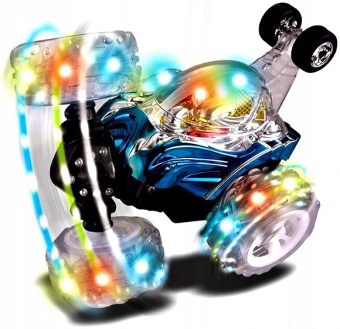 Auto Twister Akrobata Rc 3+ Czerwony, Światła, Muzyka, Akrobacje Usb Kolory