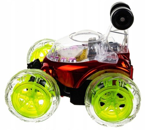 Auto Twister Akrobata Rc 3+ Czerwony, Światła, Muzyka, Akrobacje Usb Kolory