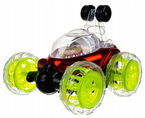 Auto Twister Akrobata Rc 3+ Czerwony, Światła, Muzyka, Akrobacje Usb Kolory