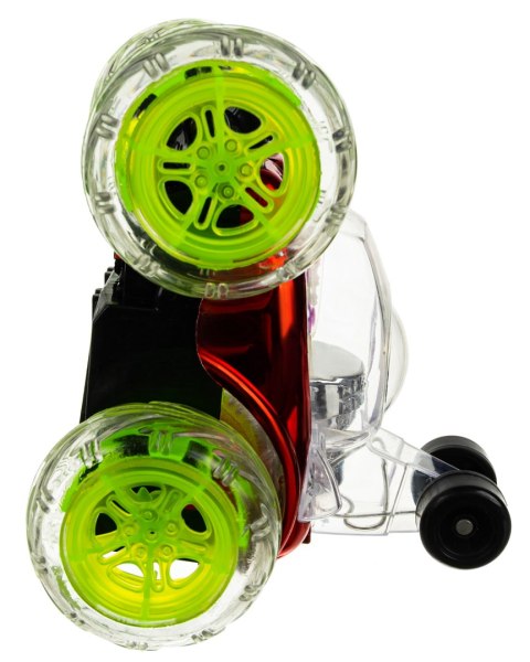 Auto Twister Akrobata Rc 3+ Czerwony, Światła, Muzyka, Akrobacje Usb Kolory