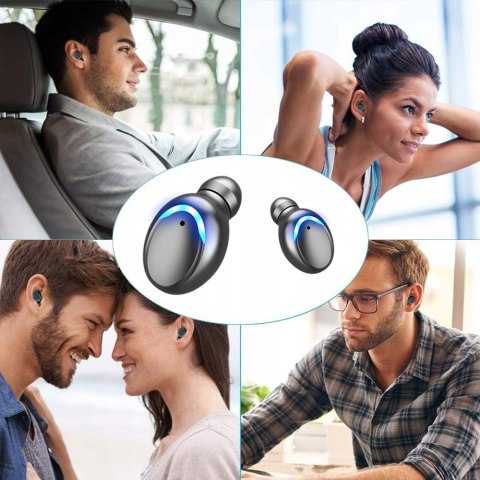 Bezprzewodowe Słuchawki Bluetooth F9 Pro 2024 Z Dotykowym Sterowaniem