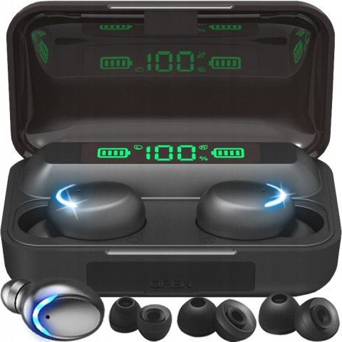 Bezprzewodowe Słuchawki Bluetooth F9 Pro 2024 Z Dotykowym Sterowaniem