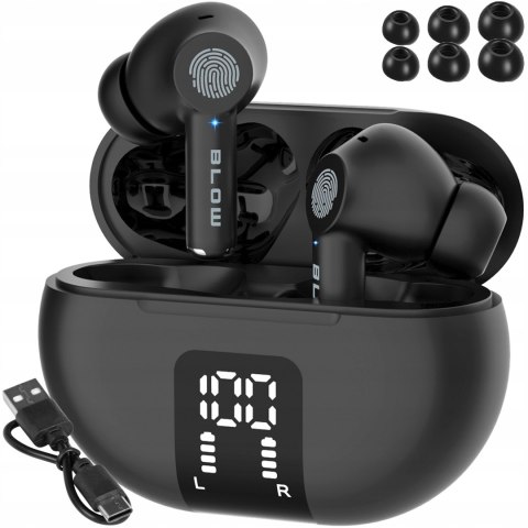 Blow Enc Bluetooth 5.3 Słuchawki Bezprzewodowe Anc Z Etui 3H Odtwarzania