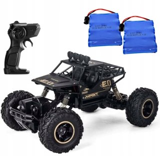 Duży Zdalnie Sterowany Samochód Monster Truck 4X4 Led - Metalowy 27Cm