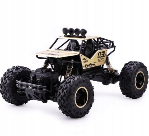 Duży Zdalnie Sterowany Samochód Monster Truck 4X4 Led - Metalowy 27Cm