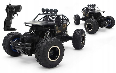 Duży Zdalnie Sterowany Samochód Monster Truck 4X4 Led - Metalowy 27Cm