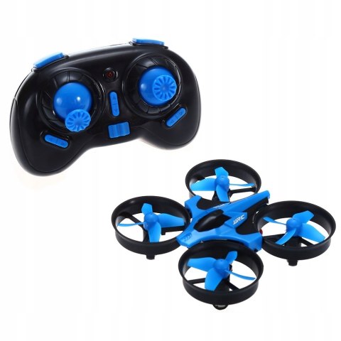 Jjrc H36 Mini Dron Led, 3D Akrobacje Tryb Headless, Osłonięte Śmigła Błękit