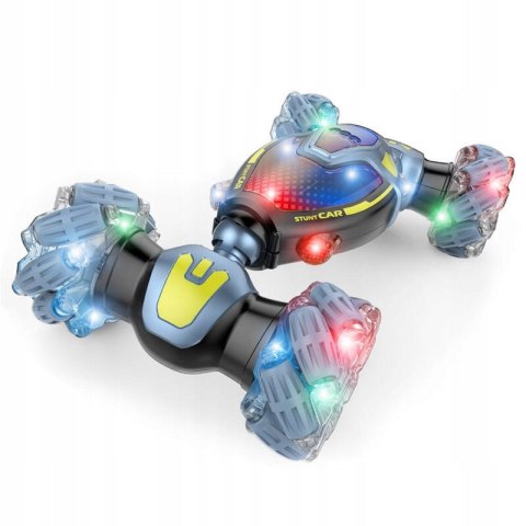 Rc Auto 4X4 Twister Drift, Gesty, Terenowe Koła, Led, Zielone + Pilot Usb