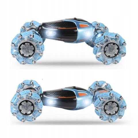 Rc Auto 4X4 Twister Drift, Gesty, Terenowe Koła, Led, Zielone + Pilot Usb