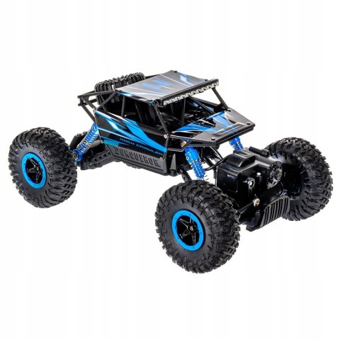 Samochód Zdalnie Sterowany 4X4 Terenowy Rc, Pilot, Akumulator Abs Niebieski