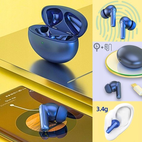 Słuchawki Bezprzewodowe Tws Xy-70 Z Anc, Bluetooth 5.3 I Powerbankiem
