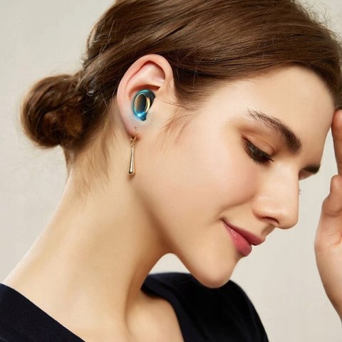 Słuchawki Bluetooth 5.1 Earbuds Bte500 - Mikrofon, Powerbank, Sportowe