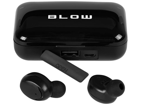 Słuchawki Bluetooth 5.1 Earbuds Bte500 - Mikrofon, Powerbank, Sportowe