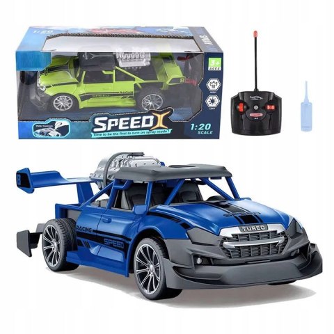 Zdalnie Sterowane Auto R/C Z Efektem Dymu I Świateł Led 20 Km/H, 3 Kolory