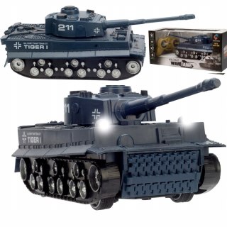 Zdalnie Sterowany Czołg Tiger Rc 1:32 Z Dźwiękiem I Światłem Dla Dzieci