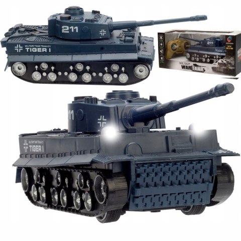 Zdalnie Sterowany Czołg Tiger Rc 1:32 Z Dźwiękiem I Światłem Dla Dzieci
