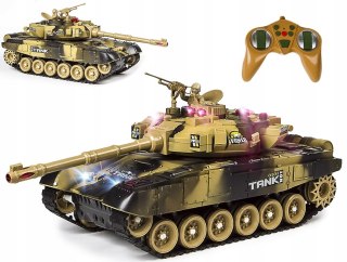 Zdalnie Sterowany Czołg War Tank 360º Z Efektami Świetlnymi I Dźwiękowymi