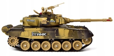 Zdalnie Sterowany Czołg War Tank 360º Z Efektami Świetlnymi I Dźwiękowymi