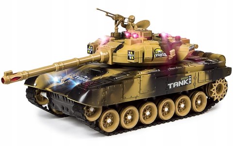 Zdalnie Sterowany Czołg War Tank 360º Z Efektami Świetlnymi I Dźwiękowymi