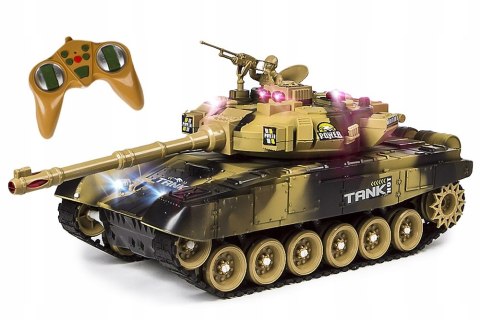 Zdalnie Sterowany Czołg War Tank 360º Z Efektami Świetlnymi I Dźwiękowymi