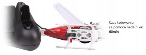 Zdalnie Sterowany Helikopter Dron Syma S5h, Czerwony, 2.4Ghz, Led, Hover