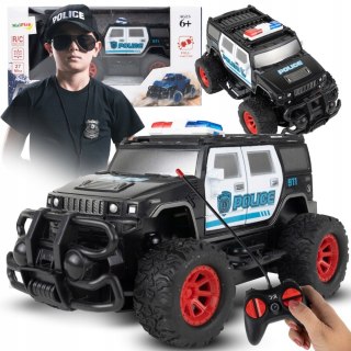 Zdalnie Sterowany Jeep Policyjny Rc Dla Dzieci, Terenowy, Skala 1:22, 6+
