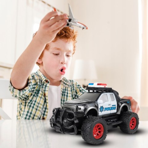 Zdalnie Sterowany Jeep Policyjny Rc Dla Dzieci, Terenowy, Skala 1:22, 6+