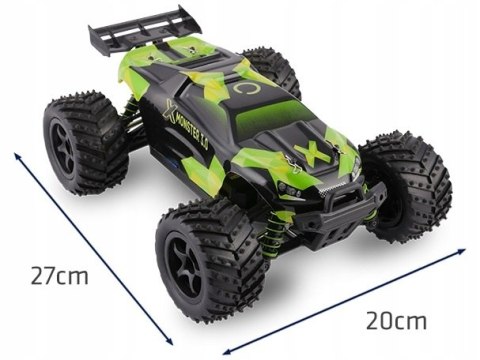 Zdalnie Sterowany Samochód Auto Overmax Monster 4X4, 45 Km/H, 100M Zasięgu